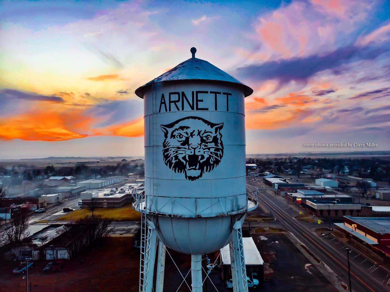 Closeup of Arnett tower